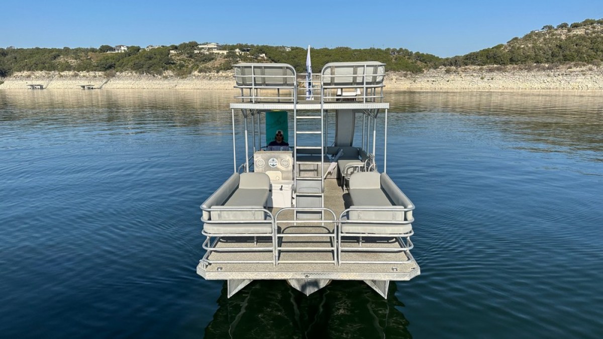 a small boat in a body of water