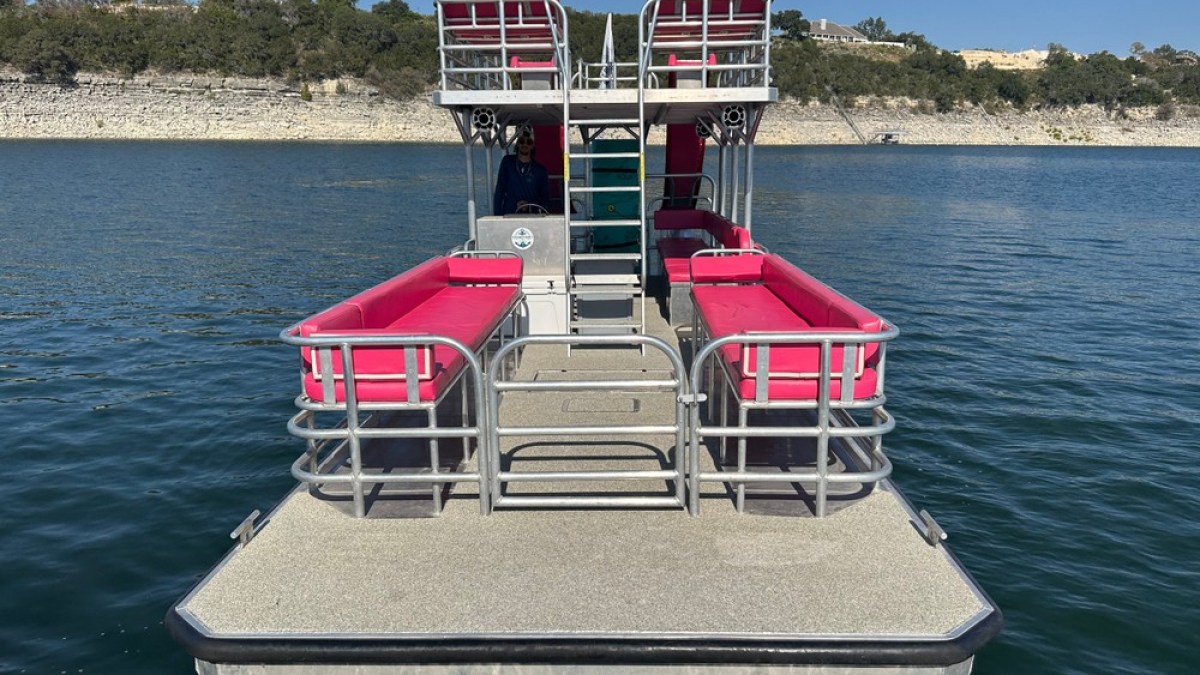 a small boat in a body of water