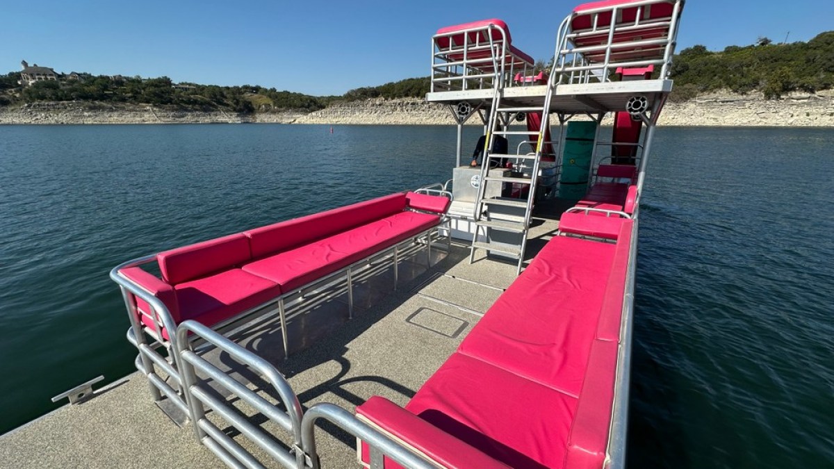 a small boat in a body of water