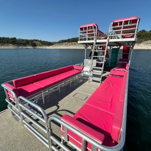 a small boat in a body of water