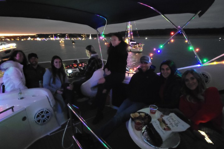 a group of people performing on a stage