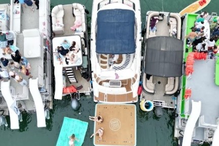 a group of items on a table