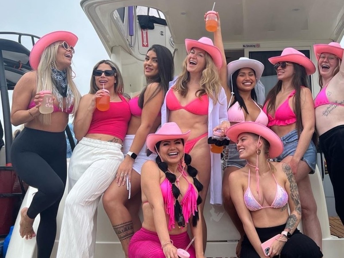 a group of people posing for the camera