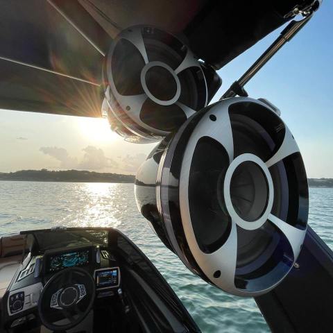 a boat on a body of water